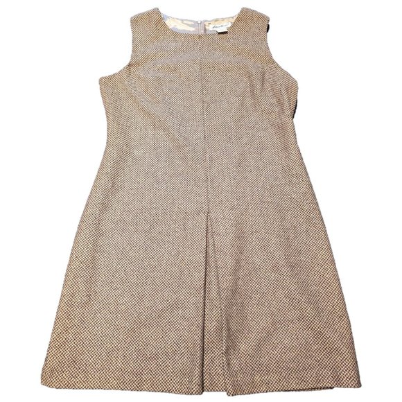 SOLD - Eddie Bauer Wool Blend Jumper / Pinafore Dress - Size L - EUC - Picture 1 of 8